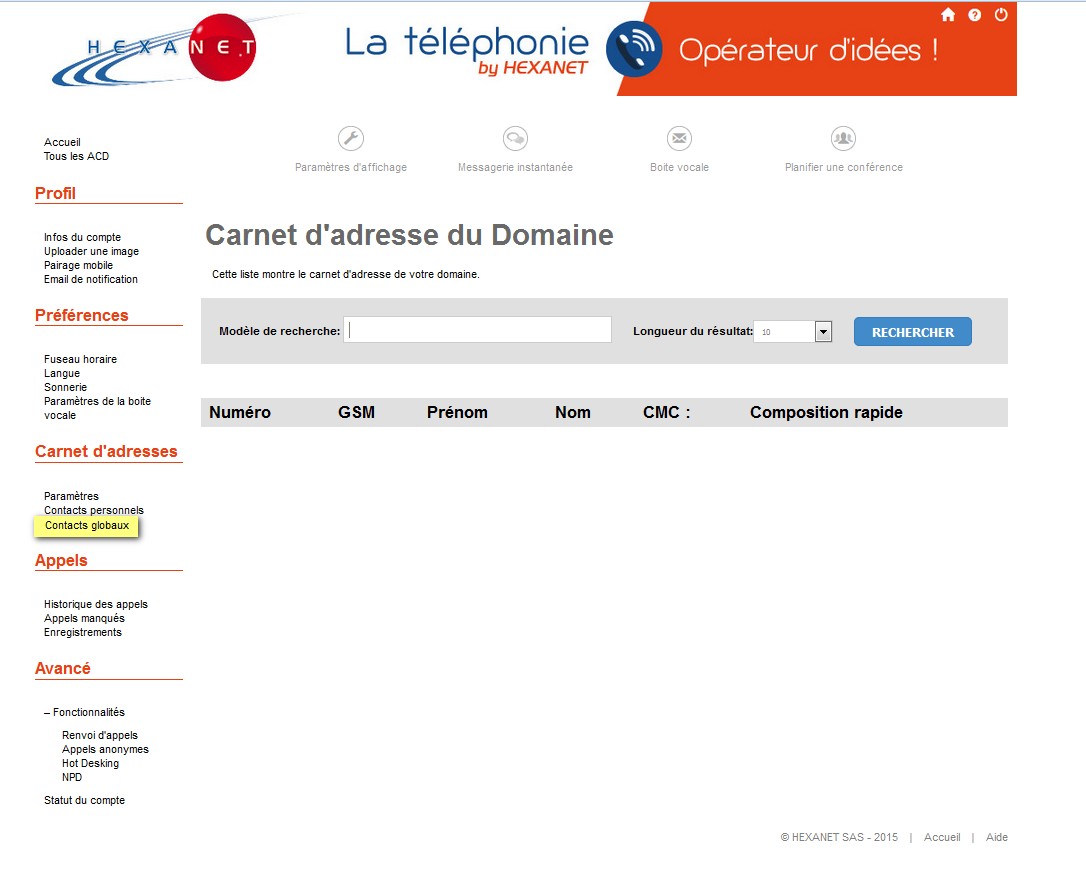 adressebook